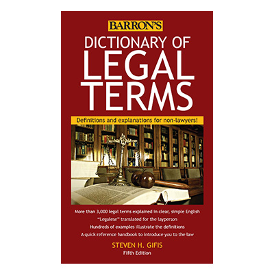 Dictionary of Legal Terms for Nevada Notaries