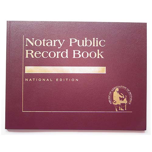 Nevada Contemporary Notary Record Book (Journal) - 572 Entries